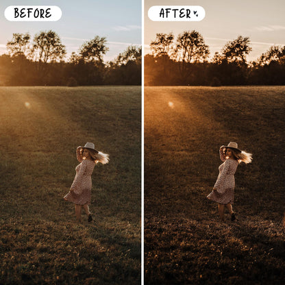 10 Warm Moody LIGHTROOM Presets Mobile & Desktop