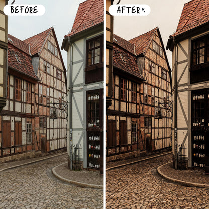 10 Warm Moody LIGHTROOM Presets Mobile & Desktop