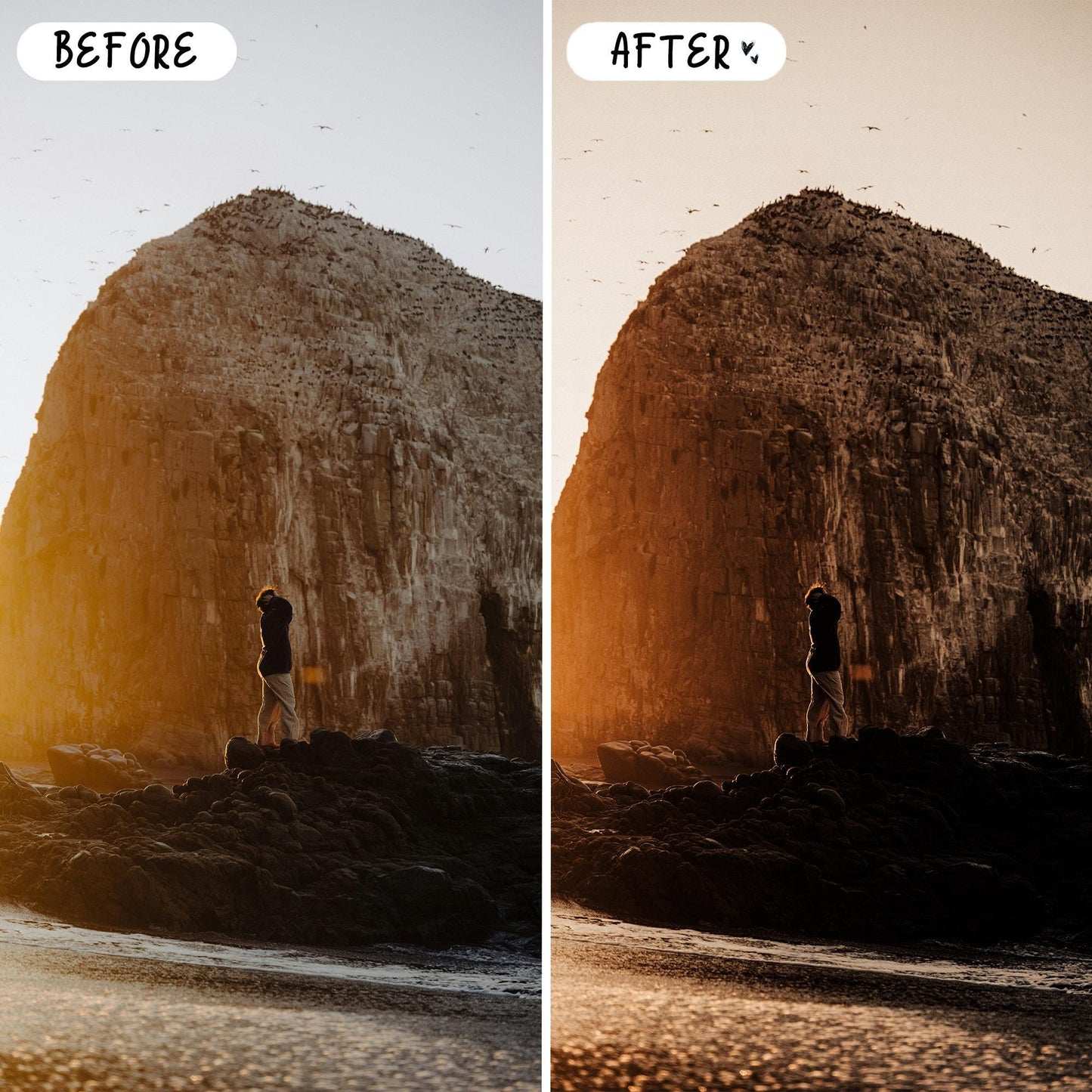10 Warm Moody LIGHTROOM Presets Mobile & Desktop