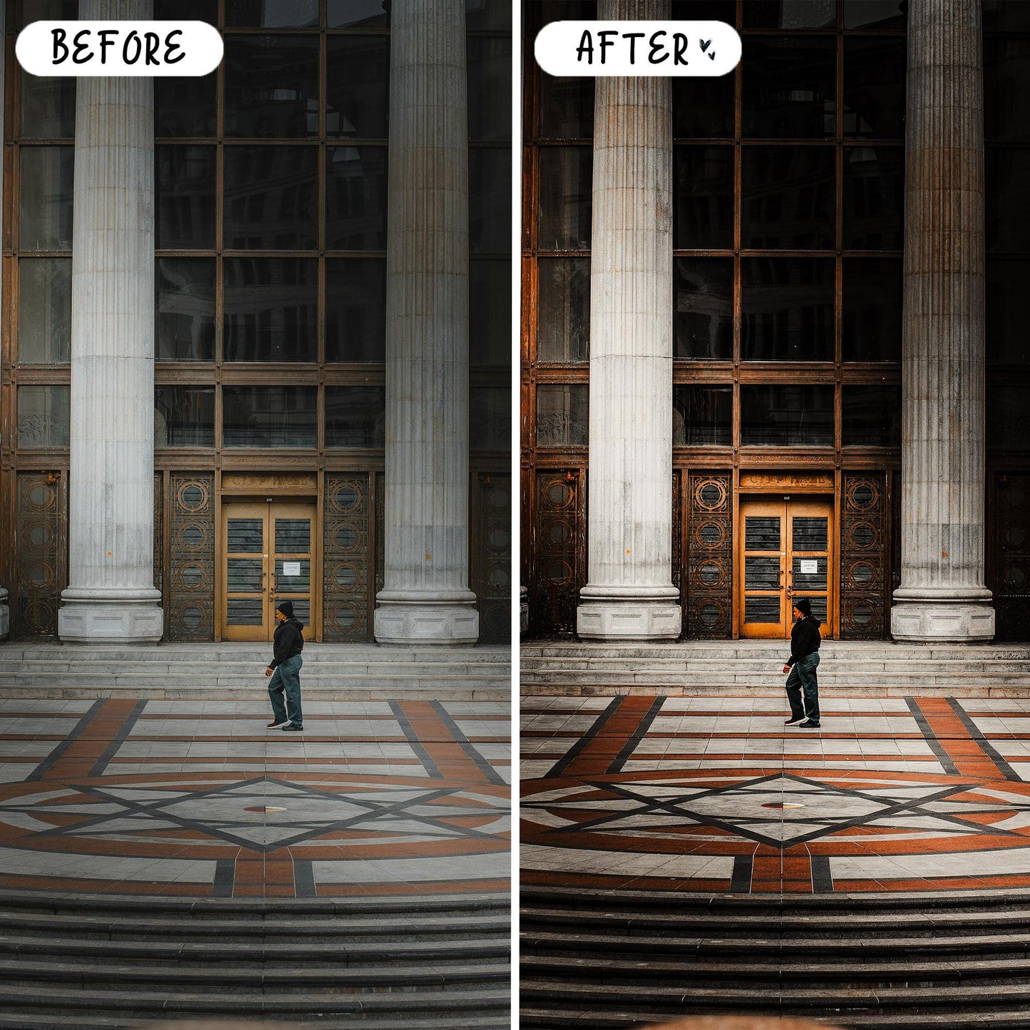 10 City LIGHTROOM Presets Mobile & Desktop