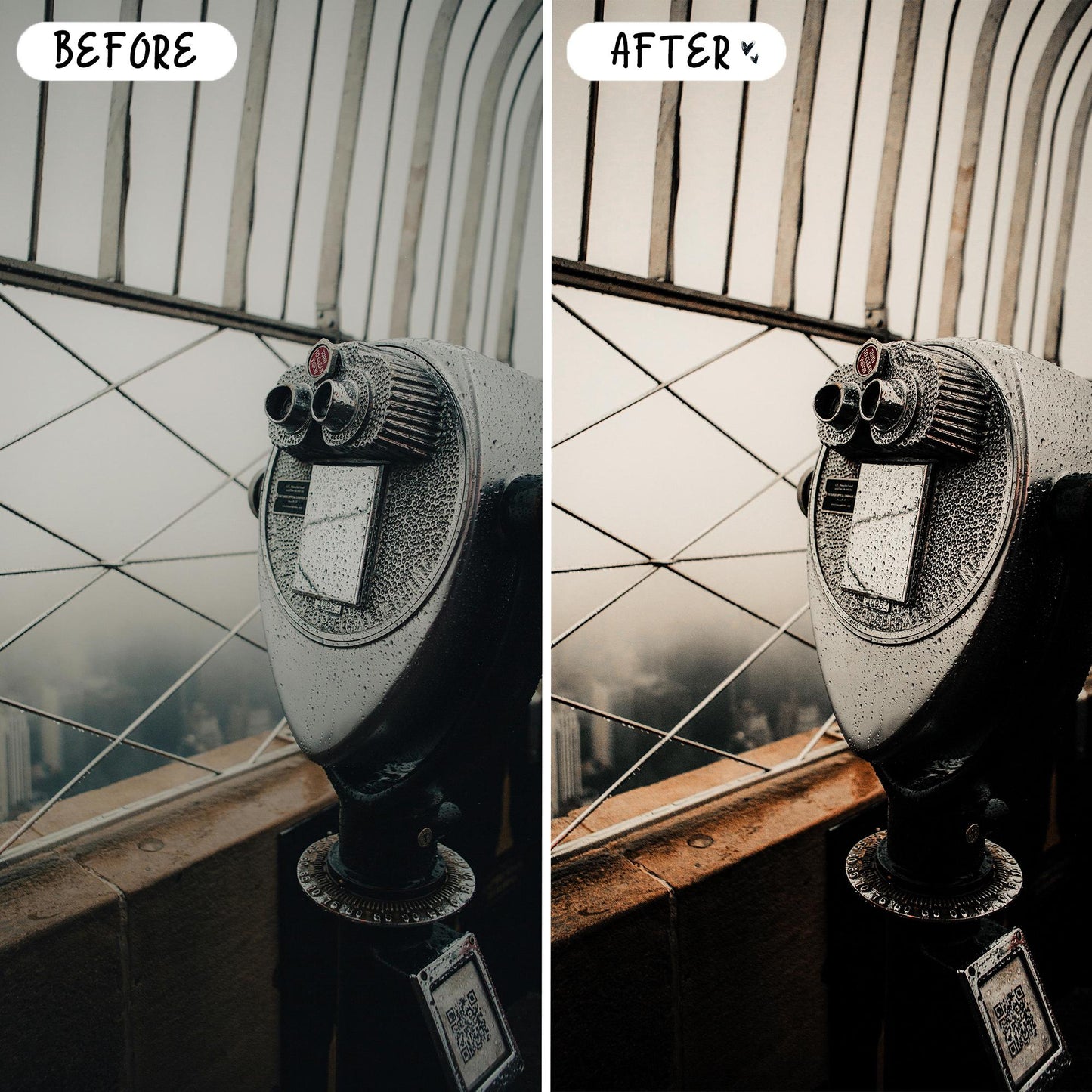 10 City LIGHTROOM Presets Mobile & Desktop