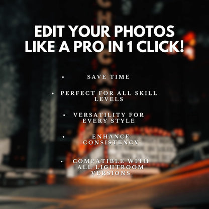 10 City LIGHTROOM Presets Mobile & Desktop