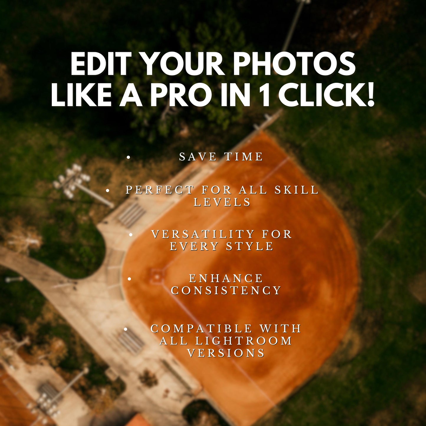 10 Baseball LIGHTROOM Presets Mobile & Desktop