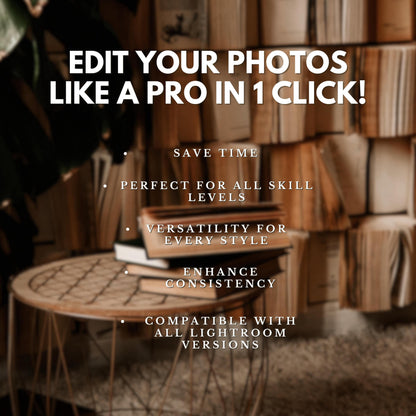 10 Books LIGHTROOM Presets Mobile & Desktop