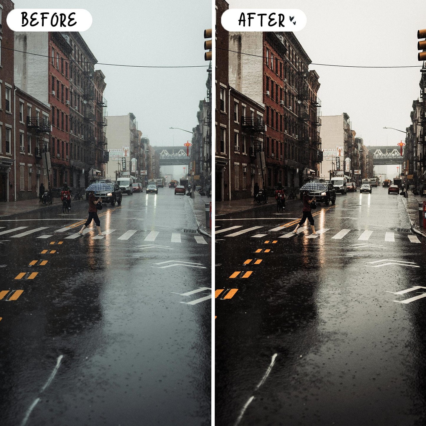 10 New York LIGHTROOM Presets Mobile & Desktop