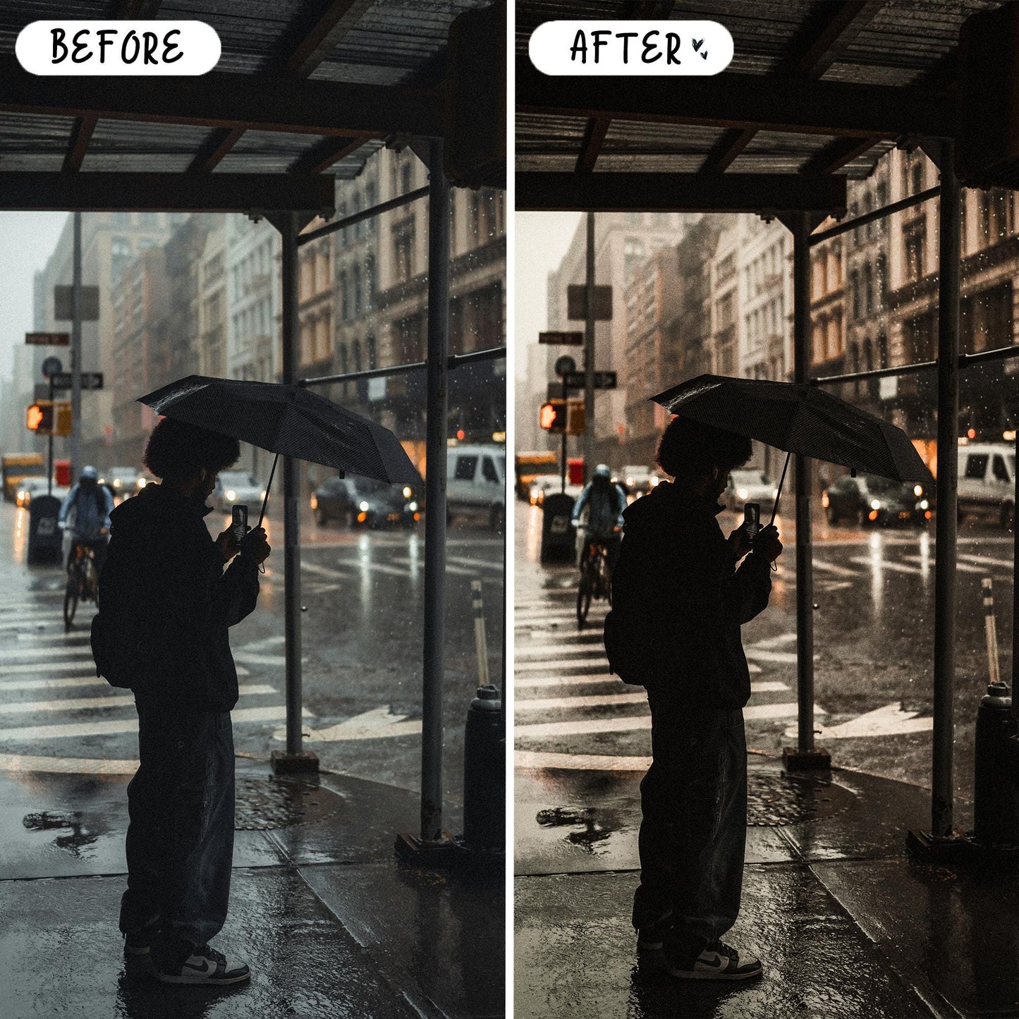 10 New York LIGHTROOM Presets Mobile & Desktop
