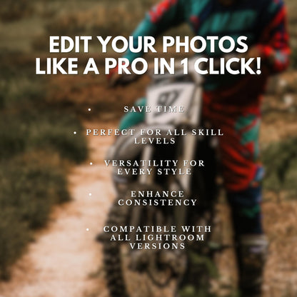 10 Action LIGHTROOM Presets Mobile & Desktop