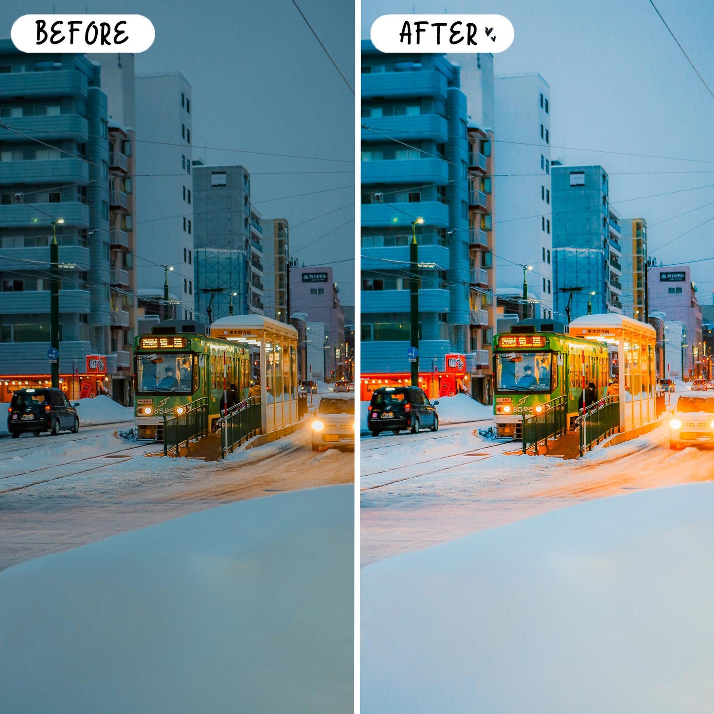 10 Japan LIGHTROOM Presets Mobile & Desktop