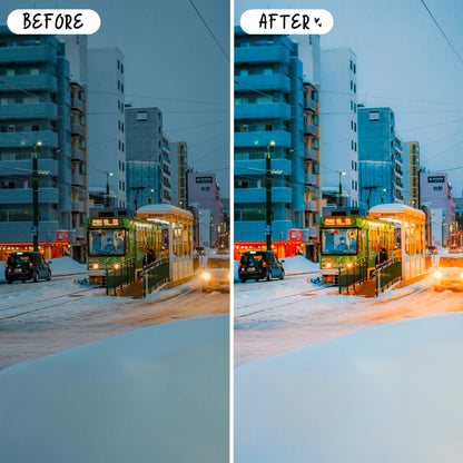 10 Japan LIGHTROOM Presets Mobile & Desktop