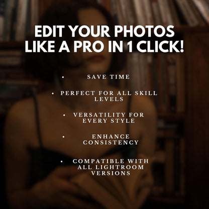 10 Academia LIGHTROOM Presets Mobile & Desktop