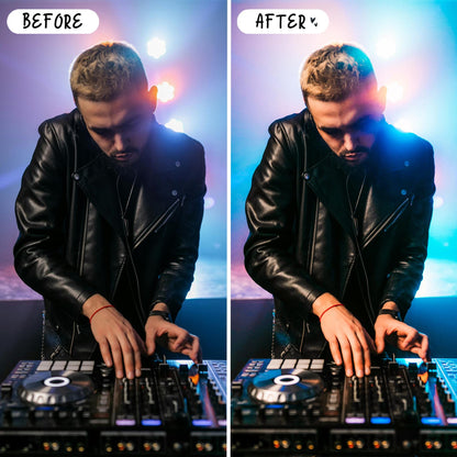 10 Concert LIGHTROOM Presets Mobile & Desktop