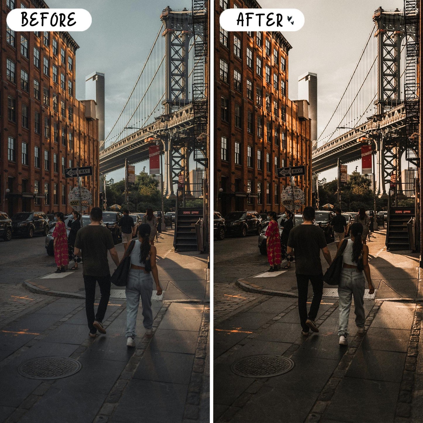 10 New York LIGHTROOM Presets Mobile & Desktop