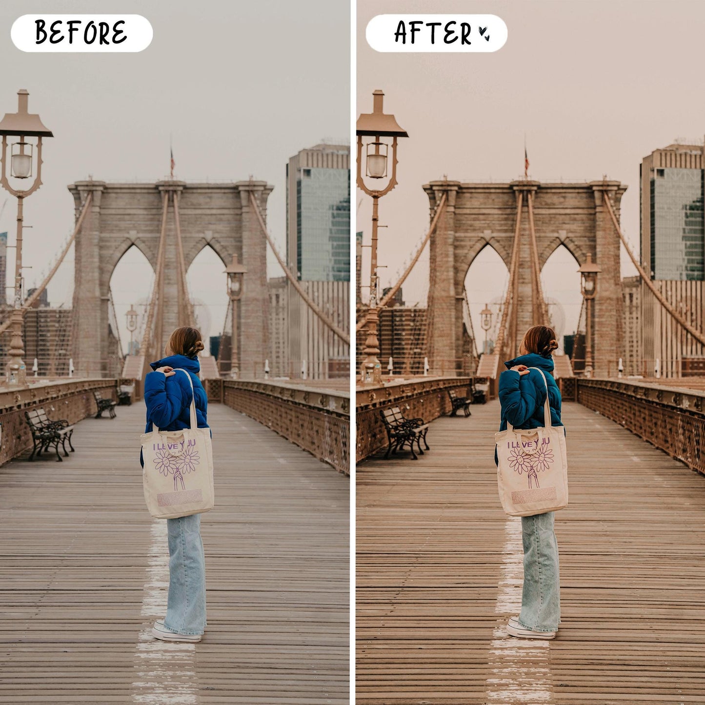10 New York LIGHTROOM Presets Mobile & Desktop