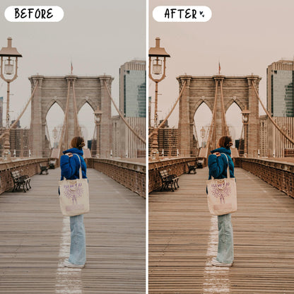 10 New York LIGHTROOM Presets Mobile & Desktop
