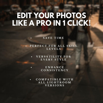 10 New York LIGHTROOM Presets Mobile & Desktop
