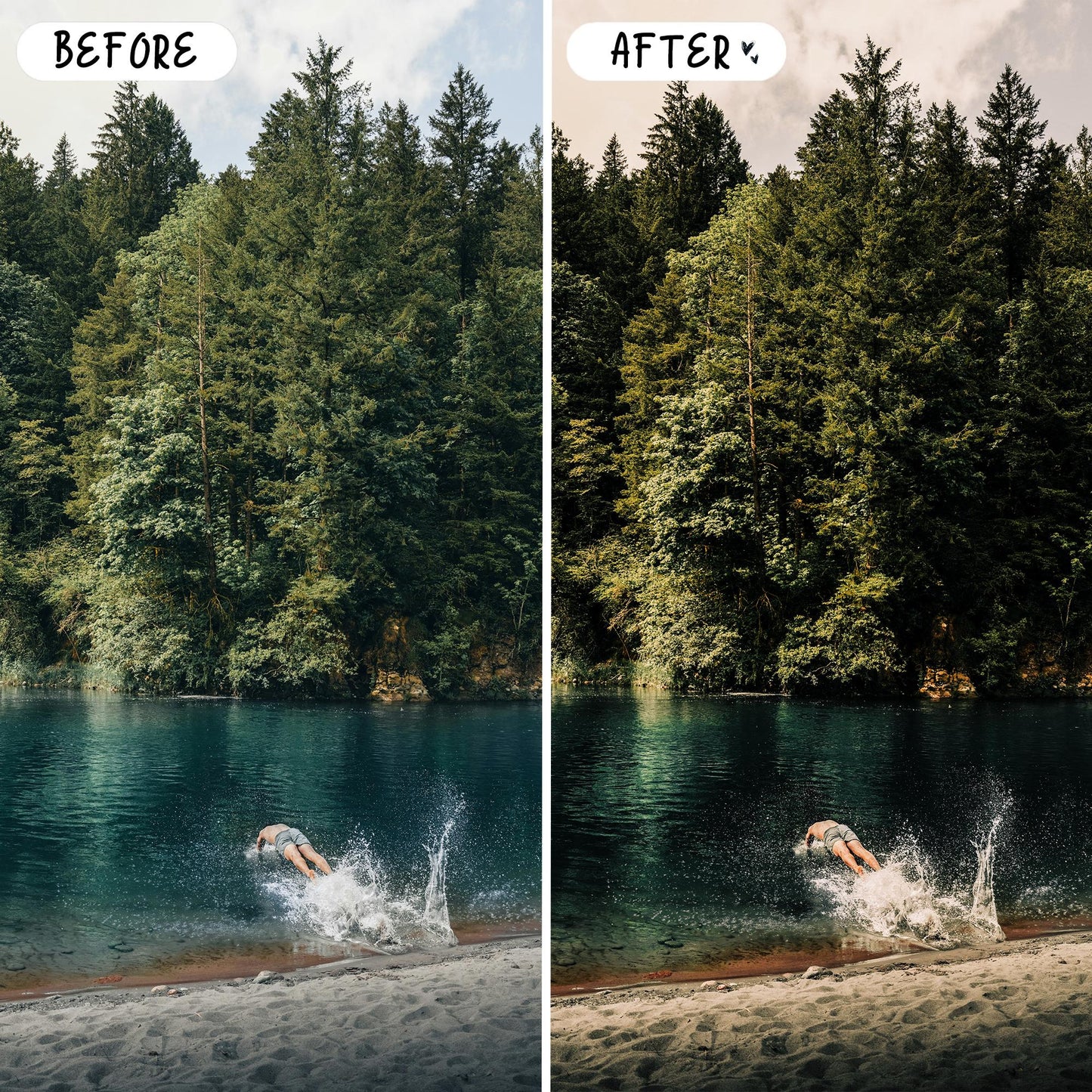 10 Nature LIGHTROOM Presets Mobile & Desktop