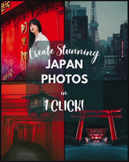 10 Japan LIGHTROOM Presets Mobile & Desktop