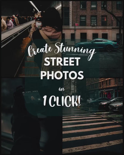 10 City LIGHTROOM Presets Mobile & Desktop