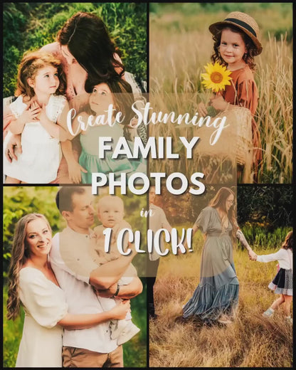 10 Family LIGHTROOM Presets Mobile & Desktop