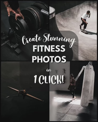 10 Fitness LIGHTROOM Presets Mobile & Desktop
