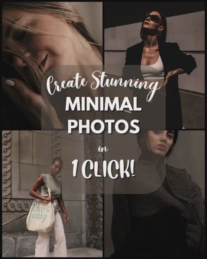 10 Minimal LIGHTROOM Presets Mobile & Desktop