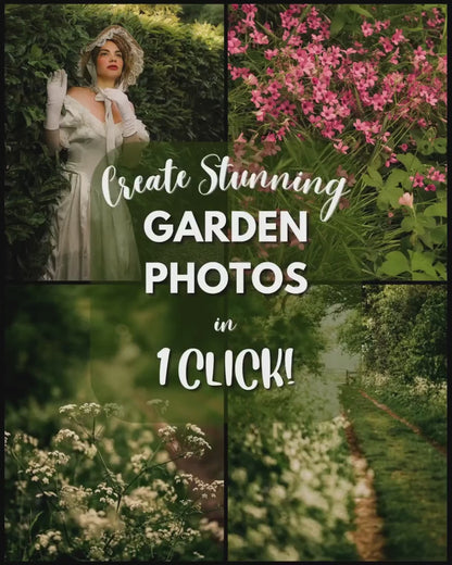 10 Garden LIGHTROOM Presets Mobile & Desktop