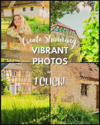10 Vibrant LIGHTROOM Presets Mobile & Desktop