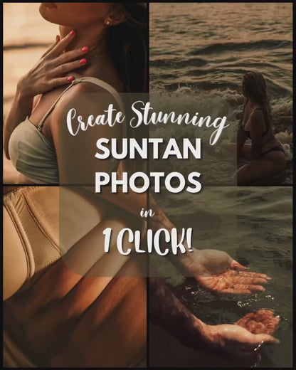 10 Suntan LIGHTROOM Presets Mobile & Desktop
