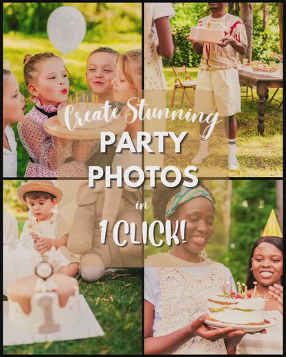 10 Party LIGHTROOM Presets Mobile & Desktop
