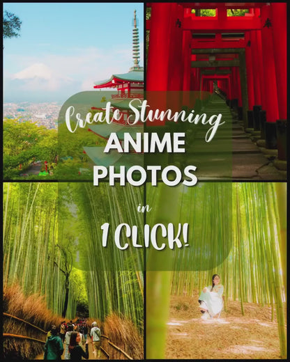10 Anime LIGHTROOM Presets Mobile & Desktop