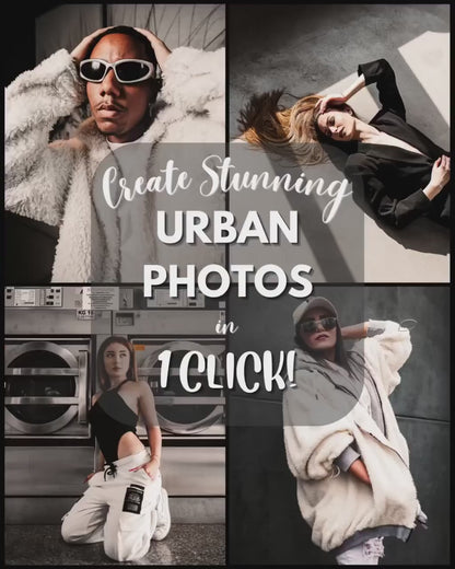 10 Urban LIGHTROOM Presets Mobile & Desktop