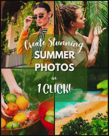 10 Papaya LIGHTROOM Presets Mobile & Desktop