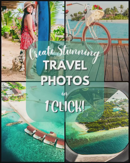 10 Maldives LIGHTROOM Presets Mobile & Desktop