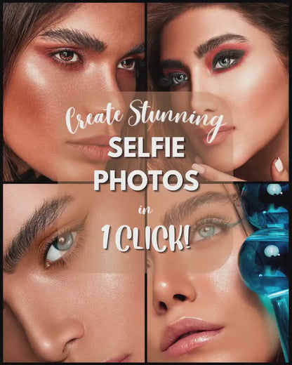 10 Selfie LIGHTROOM Presets Mobile & Desktop