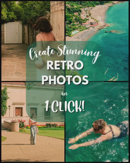 10 Vintage LIGHTROOM Presets Mobile & Desktop