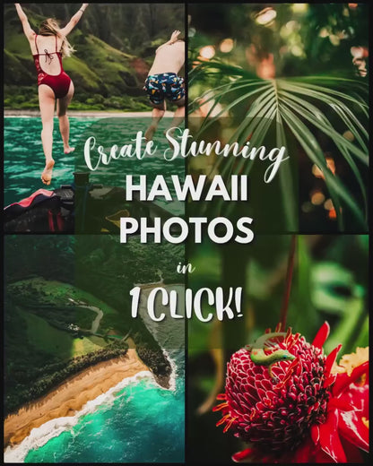 10 Hawaii LIGHTROOM Presets Mobile & Desktop