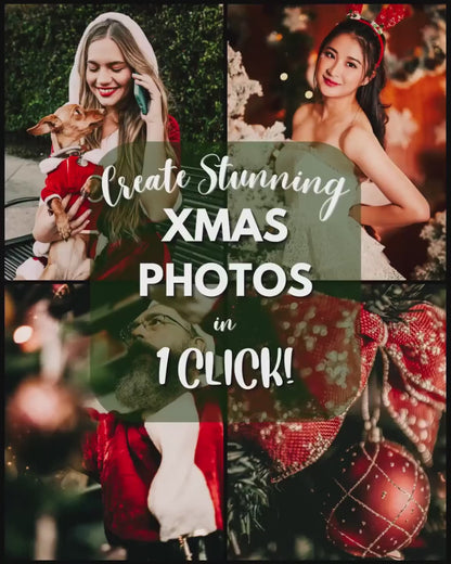 10 Holiday LIGHTROOM Presets Mobile & Desktop