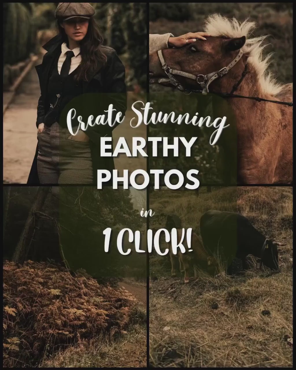 10 Earthy LIGHTROOM Presets Mobile & Desktop