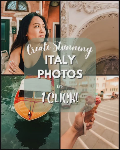 10 Italy LIGHTROOM Presets Mobile & Desktop