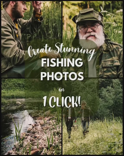 10 Fishing LIGHTROOM Presets Mobile & Desktop
