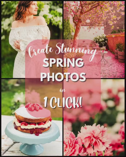 10 Spring LIGHTROOM Presets Mobile & Desktop