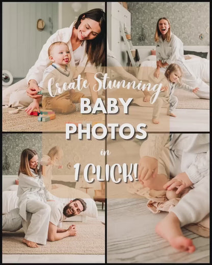 10 Baby LIGHTROOM Presets Mobile & Desktop
