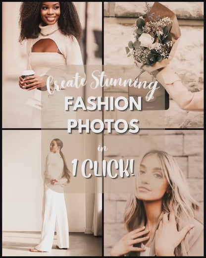 10 Fashion LIGHTROOM Presets Mobile & Desktop