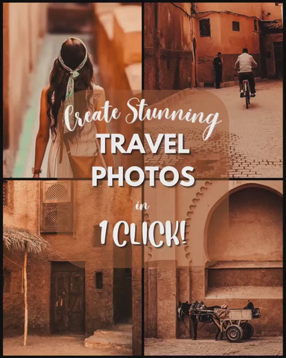 10 Morocco LIGHTROOM Presets Mobile & Desktop