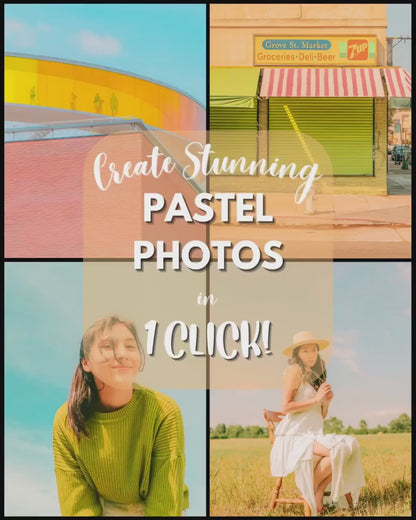 10 Pastel LIGHTROOM Presets Mobile & Desktop
