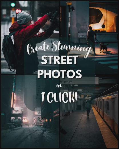 10 Street LIGHTROOM Presets Mobile & Desktop