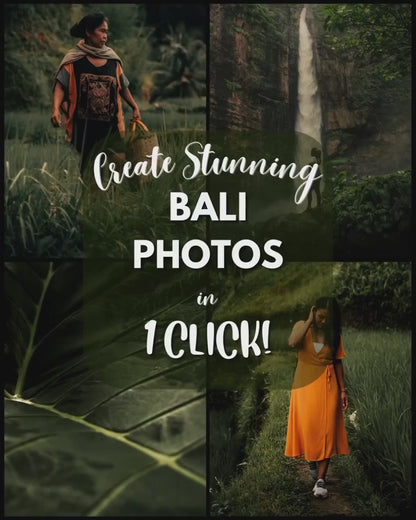 10 Bali LIGHTROOM Presets Mobile & Desktop