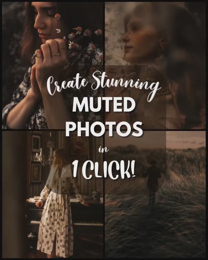10 Muted LIGHTROOM Presets Mobile & Desktop