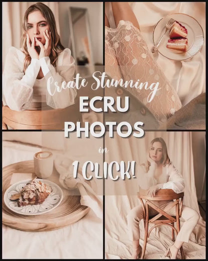 10 Ecru LIGHTROOM Presets Mobile & Desktop