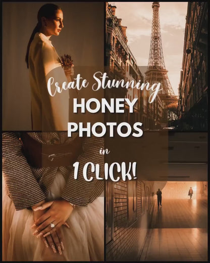 10 Honey LIGHTROOM Presets Mobile & Desktop